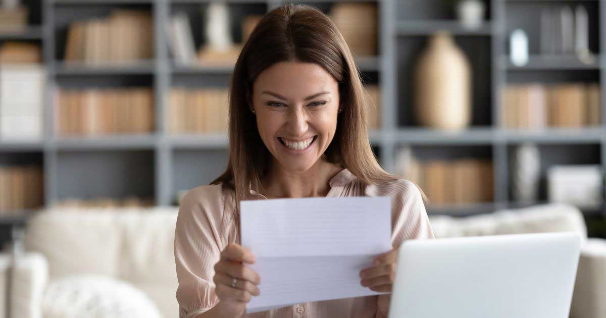 Happy-Female-Student-after-scholarship-approval