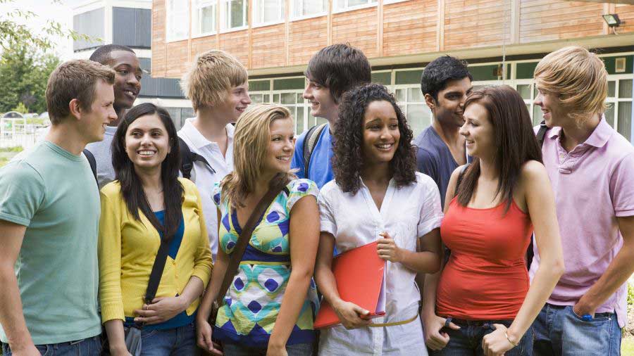 Group of University Students